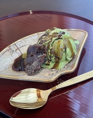 黒糖抹茶小豆アイスクリーム