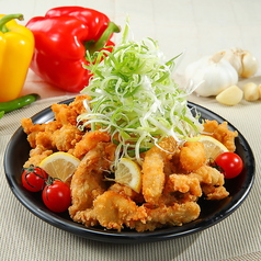 [骨なしチキン] ネギチキン　中