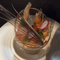 飛魚のエスカベッシュクミン風味