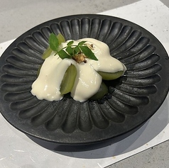 季節のフルーツ白和え