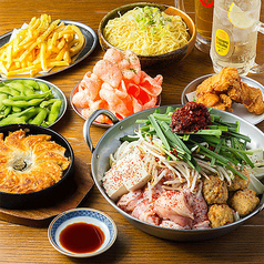 鍋コース作成中!!乞うご期待♪チーズタッカルビ・鉄板餃子・ローズマリーチキン含む食べ放題コースありの写真