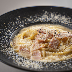 ベーコンのカルボナーラ
