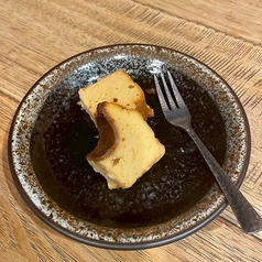 小さな酒粕ベイクドチーズケーキ