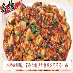 【本格】痺れる辛さがクセになる！石鍋で味わう「本格四川麻婆豆腐」の写真