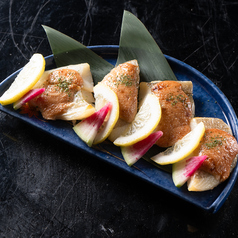 自家製明太子と地魚つけ焼き