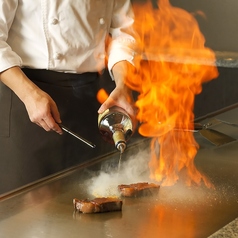 ホテルオークラレストラン名古屋 鉄板焼 さざんかのコース写真