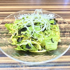 レタスと海苔のチョレギサラダ