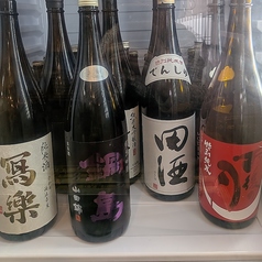 おすすめ日本酒もぜひ！