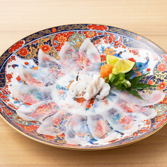 河豚　薄造り(てっさ)