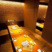 どんな人数でも個室へご案内できるよう多彩な部屋を用意しています。