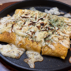 とろーりチーズの山芋玉子焼き