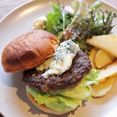 ブルーチーズバーガー