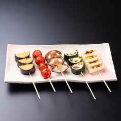 野菜串5本盛り(塩・タレ)