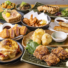 おすすめの唐揚げを筆頭に、揚げ物も多数ご用意ございます!