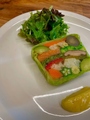 料理メニュー写真&nbsp;野菜のテリーヌ/Vegetable terrine