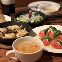 食材は「無添加・無農薬・化学調味料不使用」を厳選◎
