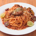 料理メニュー写真&nbsp;山梨葡萄のミートソースパスタ