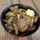 国産豚カルビの生姜焼き丼