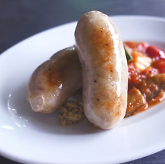 生サルシッチャ（ソーセージ）とラタトゥイユ