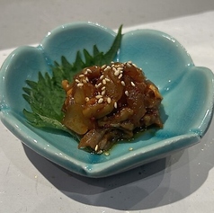 生海老のチャンジャ和え