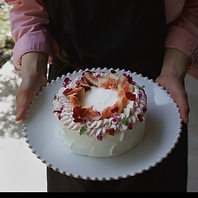 誕生日　記念日　デートにケーキサプライズ♪大切な人に