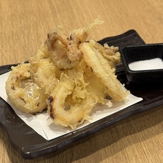 スルメイカの天ぷら
