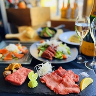 ダイニングバーで本格料理を♪