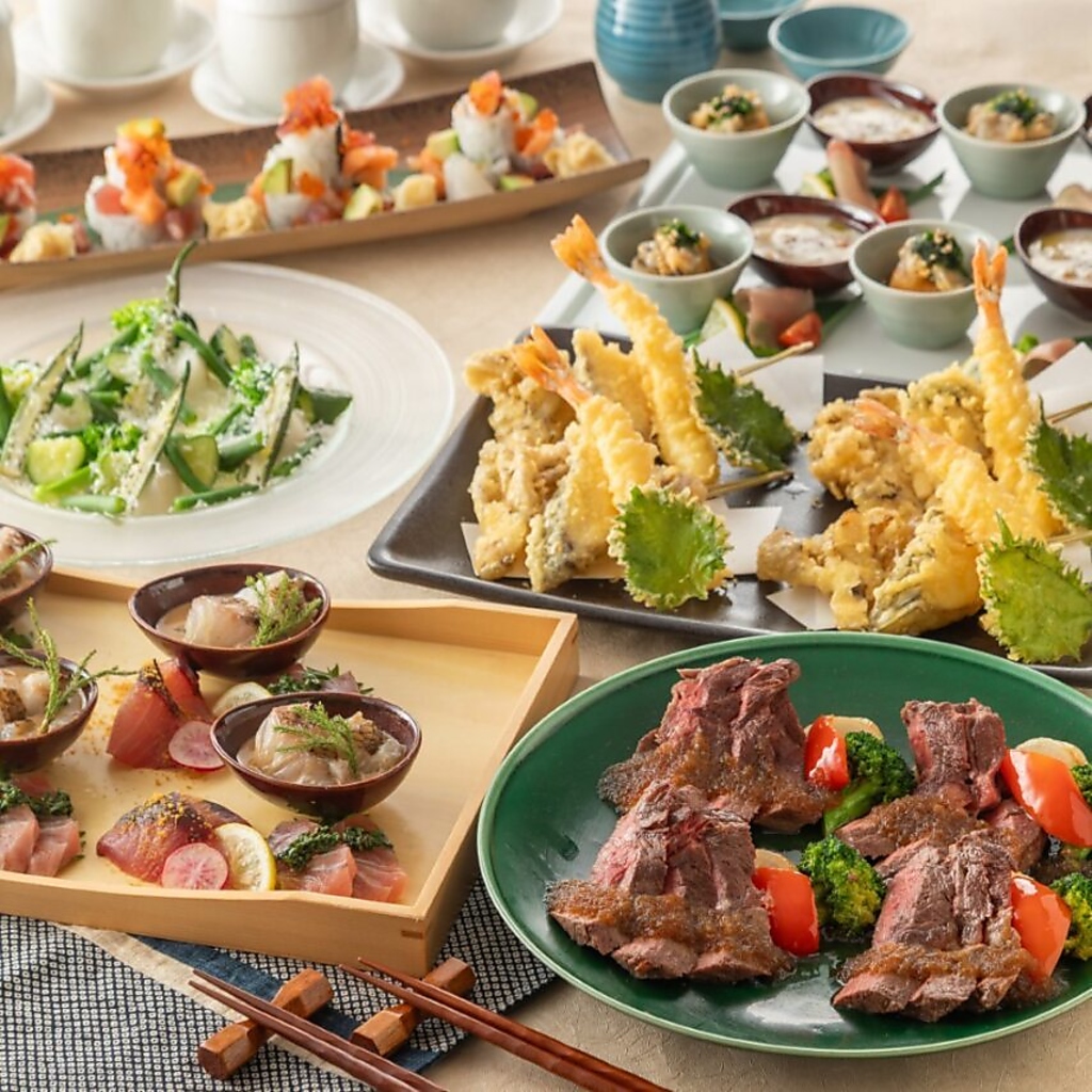 海鮮を存分にお楽しみいただけるコース料理も多数ございます。