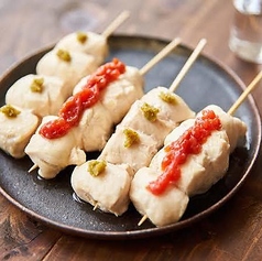 炭火串焼き ささみ(梅・わさび)