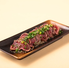 馬肉タタキポン酢