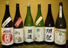 蔵元直送の限定酒、旬の酒がそろう！