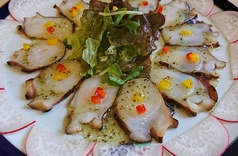 ミズダコのカルパッチョ