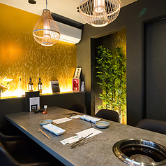 落ち着けるこだわりの空間です。