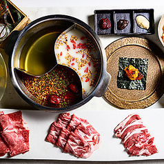 Wagyu Hotpot FOODLAB ワギュウホットポットフードラボ 築地のコース写真