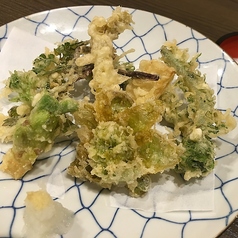 春の山菜天ぷら
