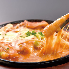 熱々チーズトッポギ