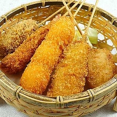 串カツ盛り合せ(5串)