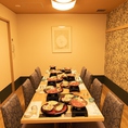 【2階】テーブル席完全個室（～8名様×3部屋）