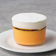 蘭王たまごのプリン根釧生クリーム