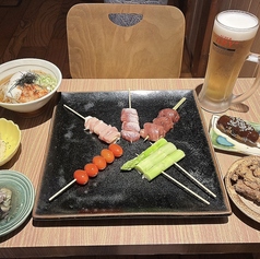 炭火焼き鳥天王のコース写真