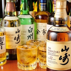 種類豊富なプレミアムウイスキー