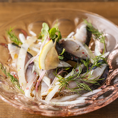 しめ鯖と新玉ねぎのマリネ