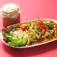 ランチでも楽しめる本格タイ料理