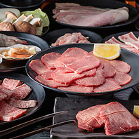 こだわりのお肉をお得に味わえる焼肉食べ放題コース★