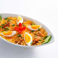 ビリヤニ(チキン・マトン・野菜・海老)