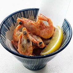 甘海老唐揚げ