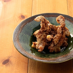 越の鶏せせりの名古屋風唐揚げ