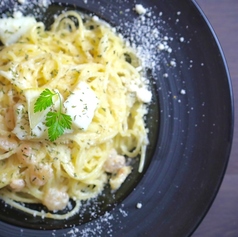 小エビとアサリの絶品ウニクリーム