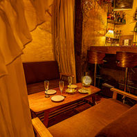 予約必須のソファー個室♪ゆったりとした空間♪