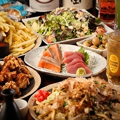 全席完全個室居酒屋 九州地鶏 3時間食べ飲み放題 鶏のまるよし 新橋店のコース写真